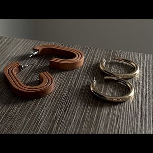 FINAL SALE💥Target Earring Combo Light Wood Pair